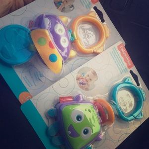 Fisher price  baby rattles